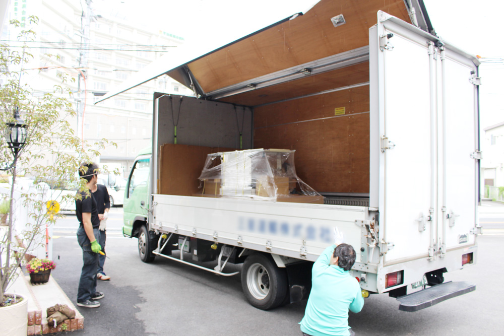 小荷物専用昇降機　設置の流れ