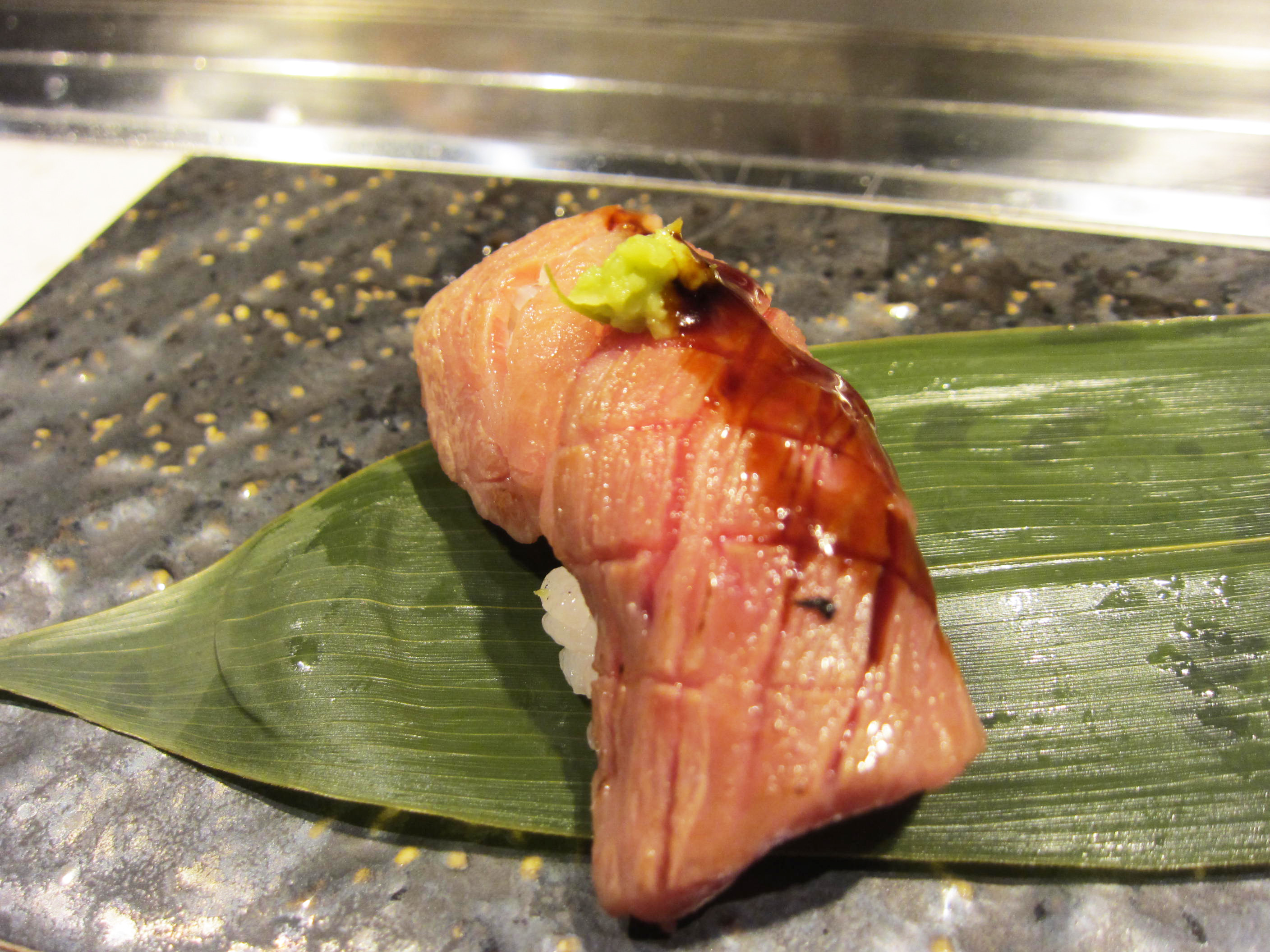 お料理(肉寿司)