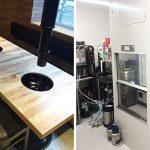 ダムウェーター(小荷物専用昇降機)を韓国焼肉店に設置|愛知県名古屋市