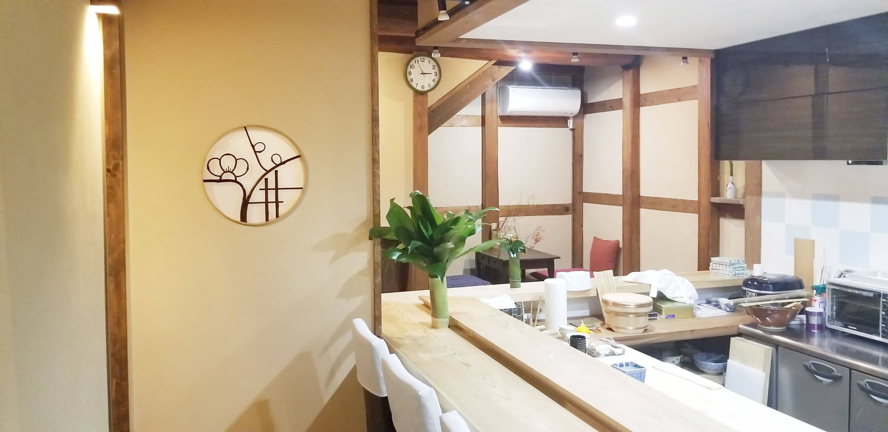 武相草(ぶあいそう)のカウンター席