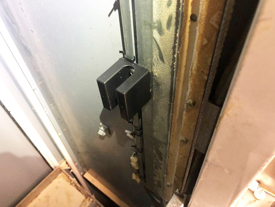 2階減速用近接センサー交換後